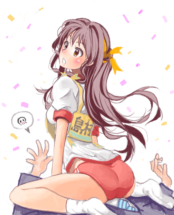 producer and shimamura uzuki (idolmaster and 1 more) drawn by mistrail