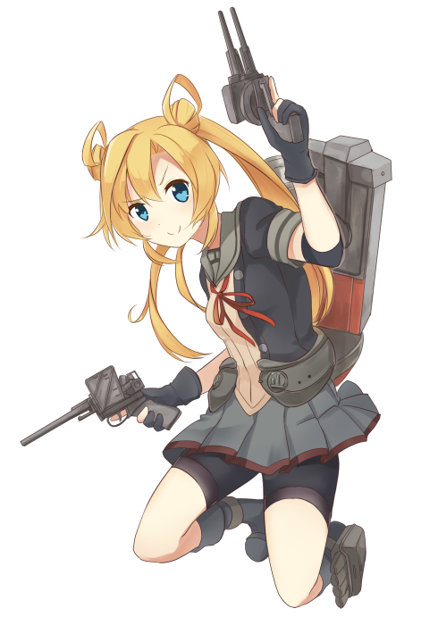 abukuma and abukuma kai ni (kantai collection) drawn by ido_(teketeke)