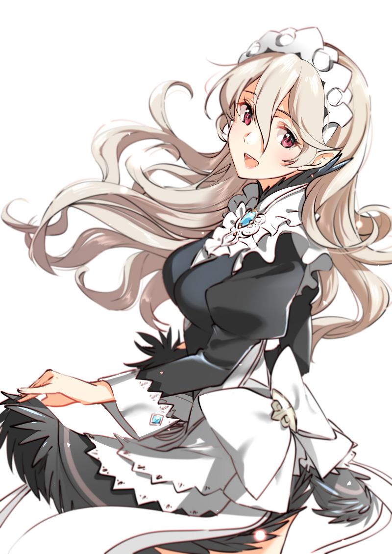 female corrin and flora (fire emblem and 1 more) drawn by taromarun