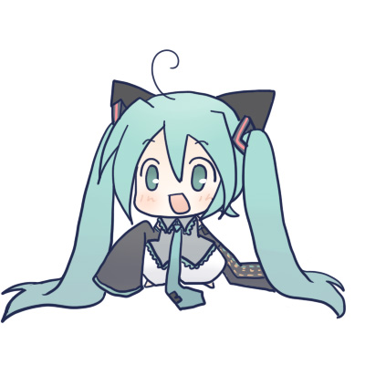 hatsune miku (vocaloid and 1 more) drawn by sakuramori_sumomo