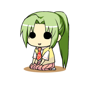 sonozaki mion (higurashi no naku koro ni) drawn by suzushiro_kurumi