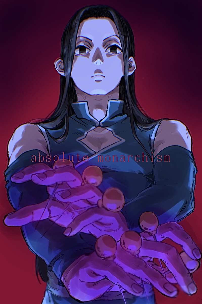 illumi zoldyck (hunter x hunter) drawn by hikyou_(xxcowards)