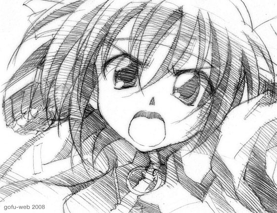 subaru nakajima (lyrical nanoha and 1 more) drawn by gofu