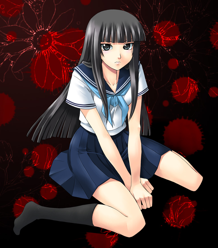 takashiro chizuna (hitsuji no uta) drawn by yaso_shigeru