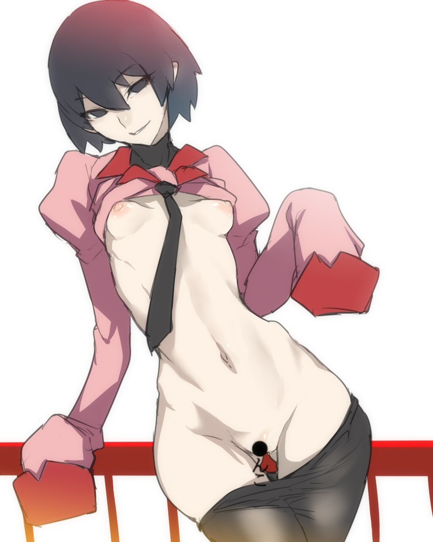 oshino ougi (monogatari and 1 more) drawn by ban!_(bansankan)