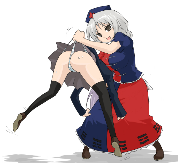 reisen udongein inaba and yagokoro eirin (touhou and 1 more) drawn by oro_(zetsubou_girl)