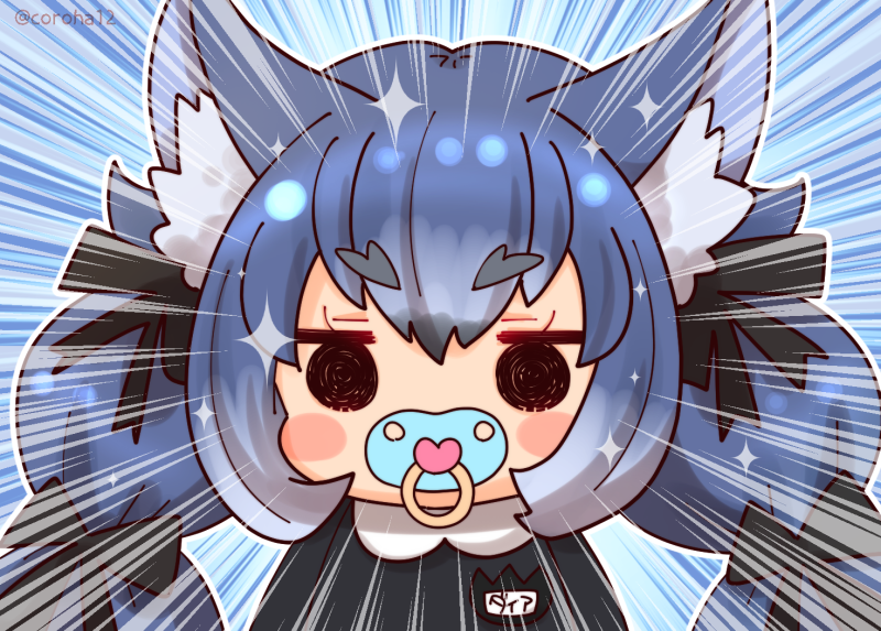 dire wolf (kemono friends and 1 more) drawn by coroha