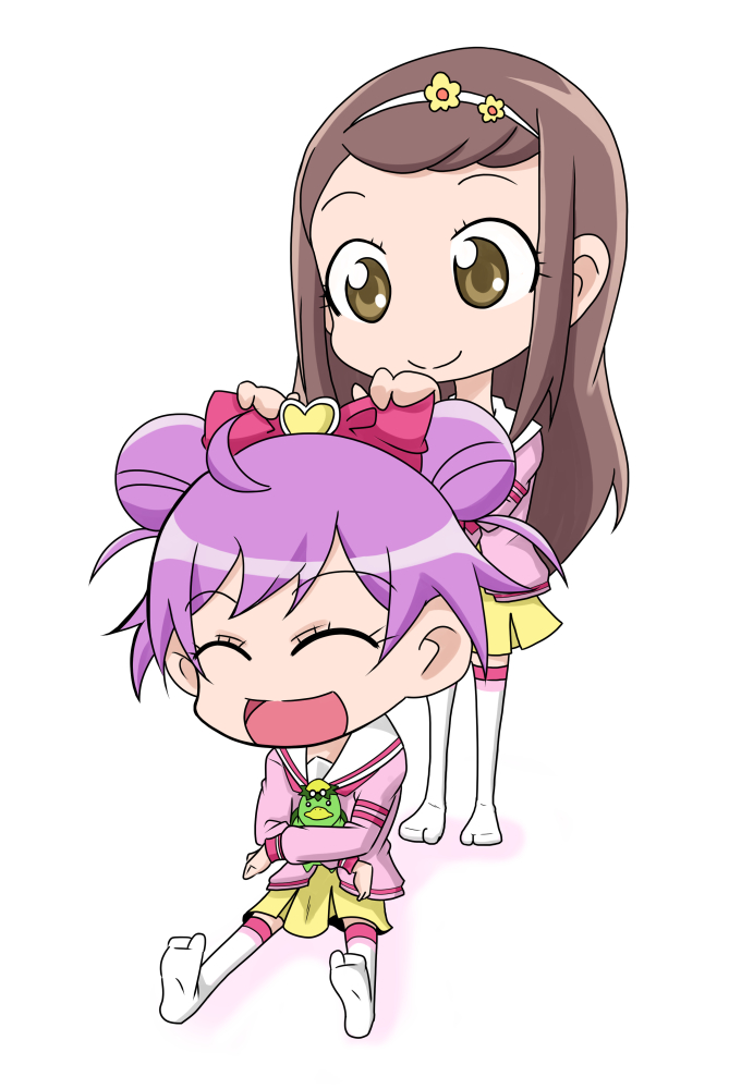 manaka laala and ehime nao (pretty series and 2 more) drawn by puroton