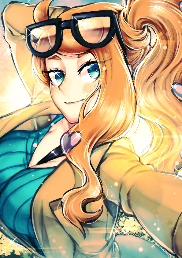 sonia (pokemon and 1 more) drawn by shiro_fujiko