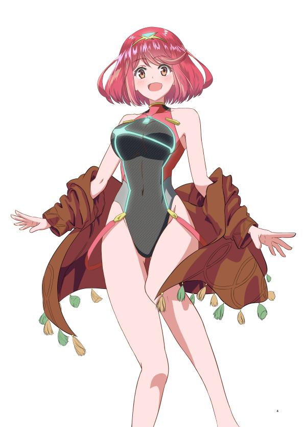 pyra (xenoblade chronicles and 1 more) drawn by kageyasu