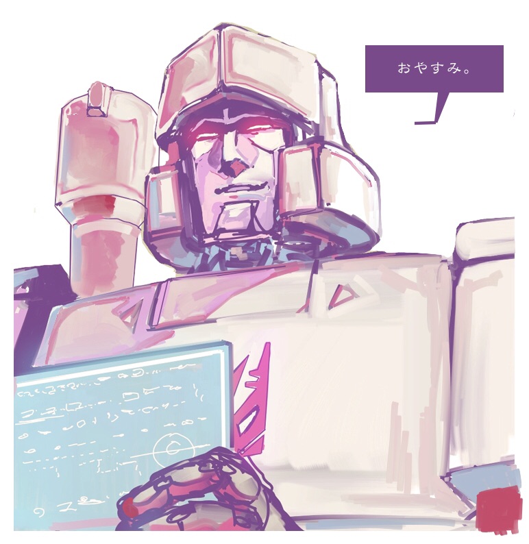 megatron (transformers and 1 more) drawn by oden_(dofuko)