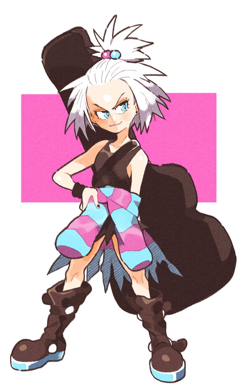 roxie (pokemon and 1 more) drawn by inkerton-kun