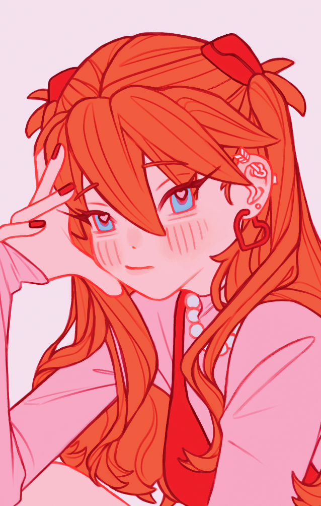 souryuu asuka langley (neon genesis evangelion) drawn by kkbardd