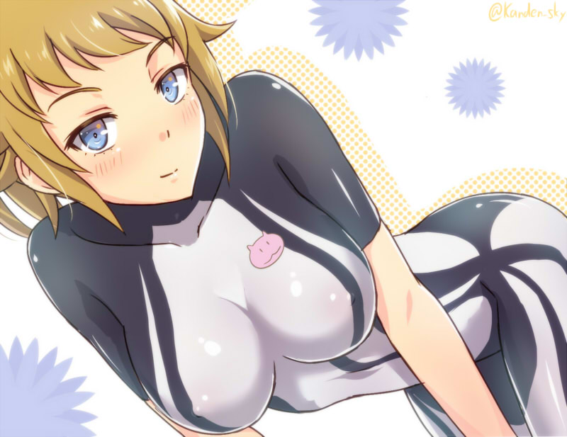 hoshino fumina (gundam and 2 more) drawn by kanden_sky