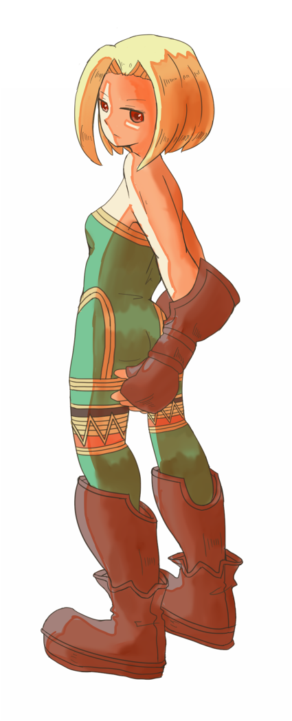 monk (final fantasy and 1 more) drawn by momme
