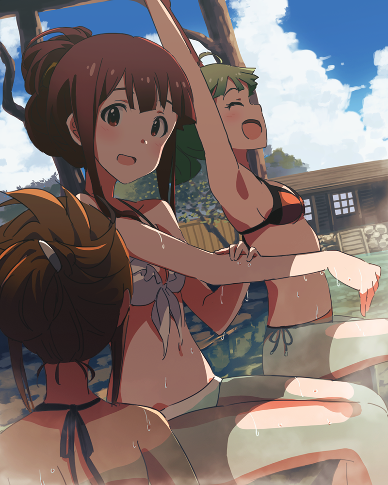 tokoro megumi, tanaka kotoha, and shimabara elena (idolmaster and 1 more) drawn by narumi_nanami