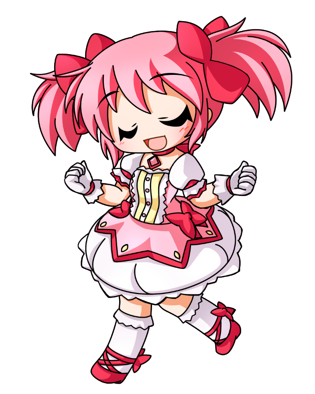 kaname madoka (mahou shoujo madoka magica) drawn by shinjitsu