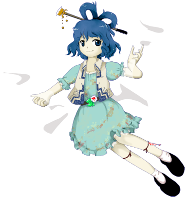 kaku seiga (touhou and 1 more) drawn by zun_(artist)