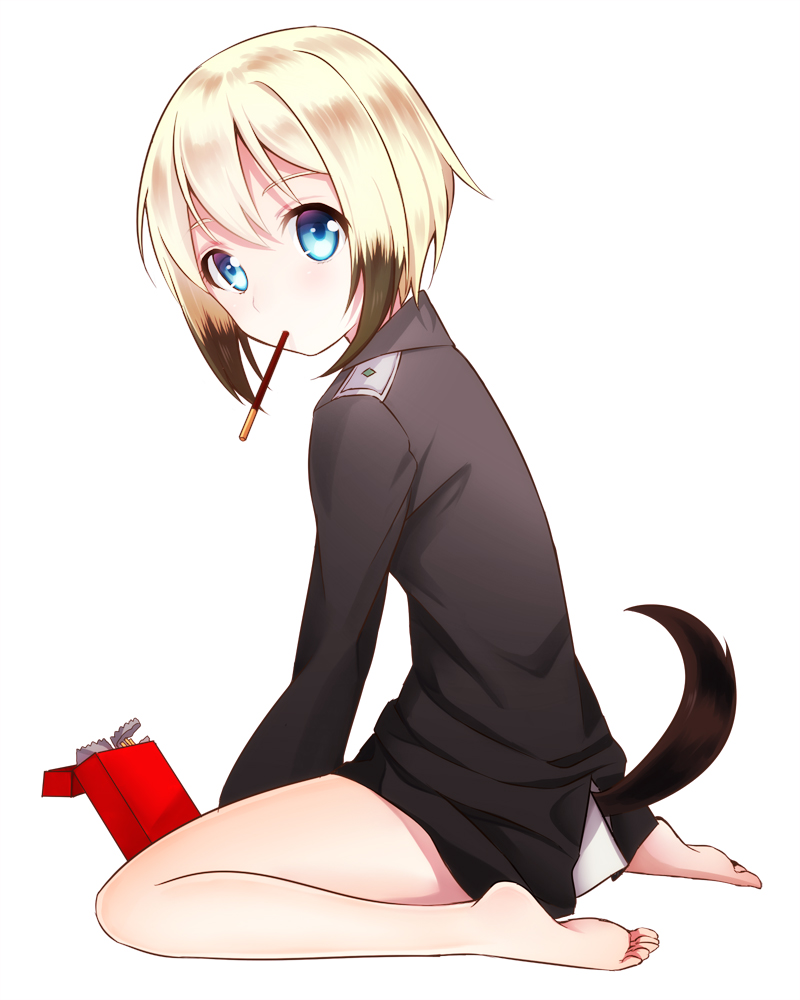 erica hartmann (world witches series and 1 more) drawn by totonii_(totogoya)