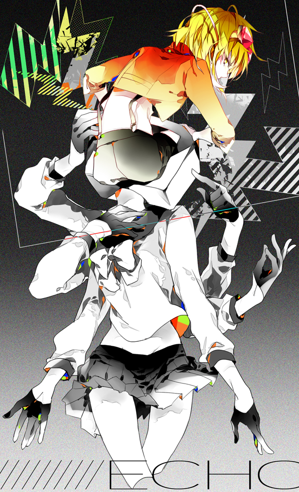 gumi (vocaloid and 1 more) drawn by reika_(iamreika)