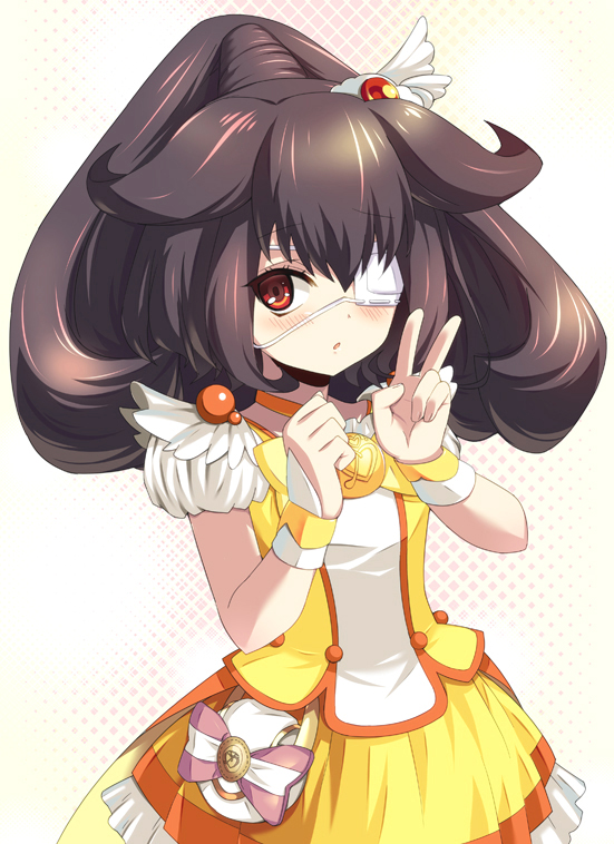 cure peace and misaki mei (precure and 2 more) drawn by hellnia