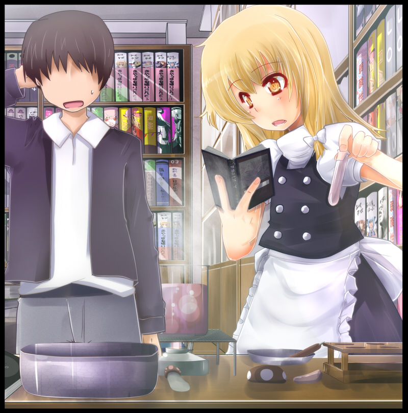 kirisame marisa, flandre scarlet, alice margatroid, and cirno (touhou) drawn by ruku_(alicecreation)