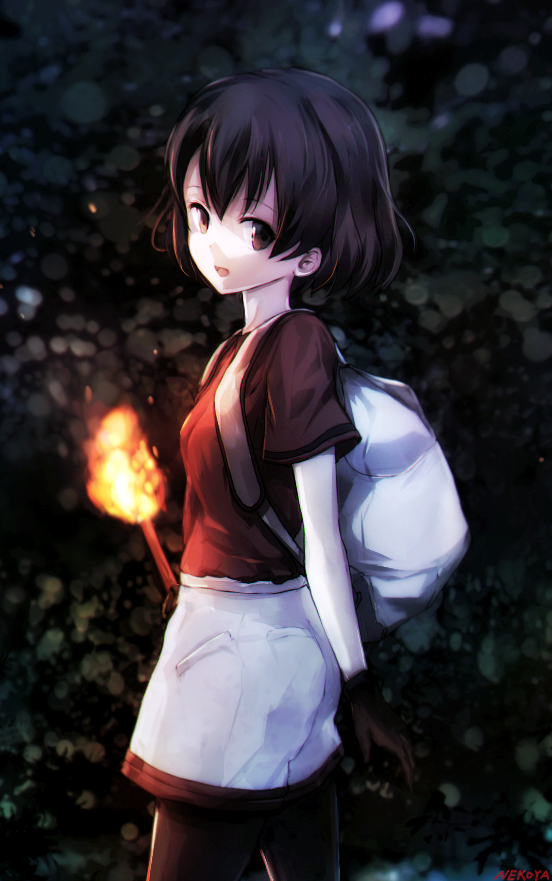 kaban and black cellien (kemono friends) drawn by nekoya_(liu)