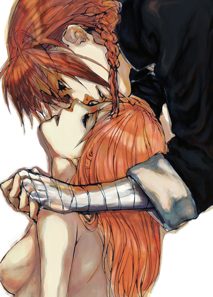 kagura and kamui (gintama) drawn by kusumori_shiba