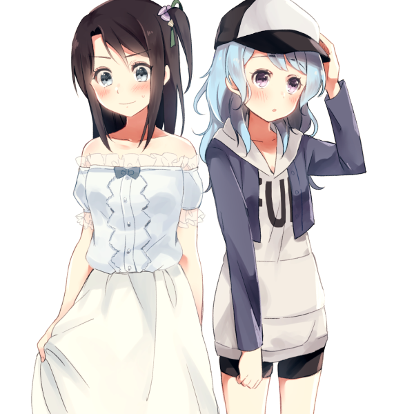 okusawa misaki and matsubara kanon (bang dream!) drawn by yae_(eky_567)