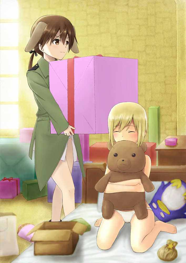 erica hartmann and gertrud barkhorn (world witches series and 1 more) drawn by hide_0