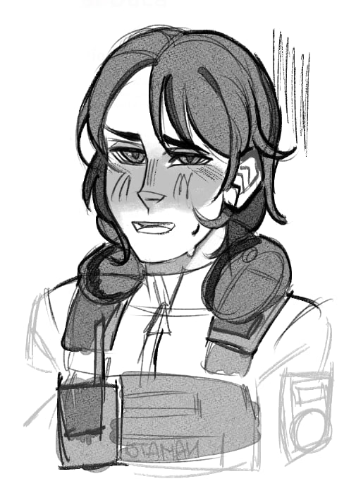 kenneth del duca (original) drawn by linyvets_chan