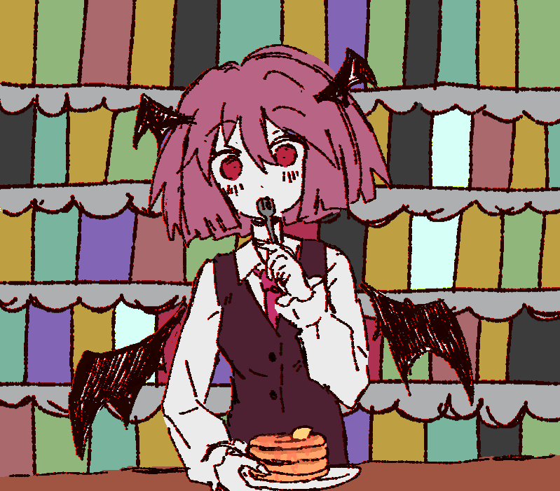 koakuma (touhou and 1 more) drawn by ochio
