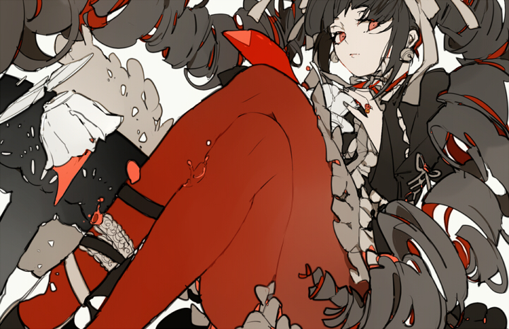 celestia ludenberg (danganronpa and 1 more) drawn by suou_(sdurorhr)