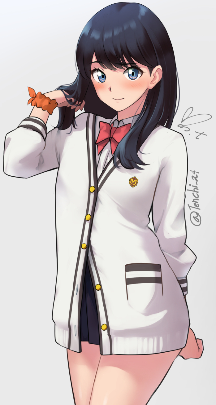 takarada rikka (gridman universe and 1 more) drawn by yoo_tenchi