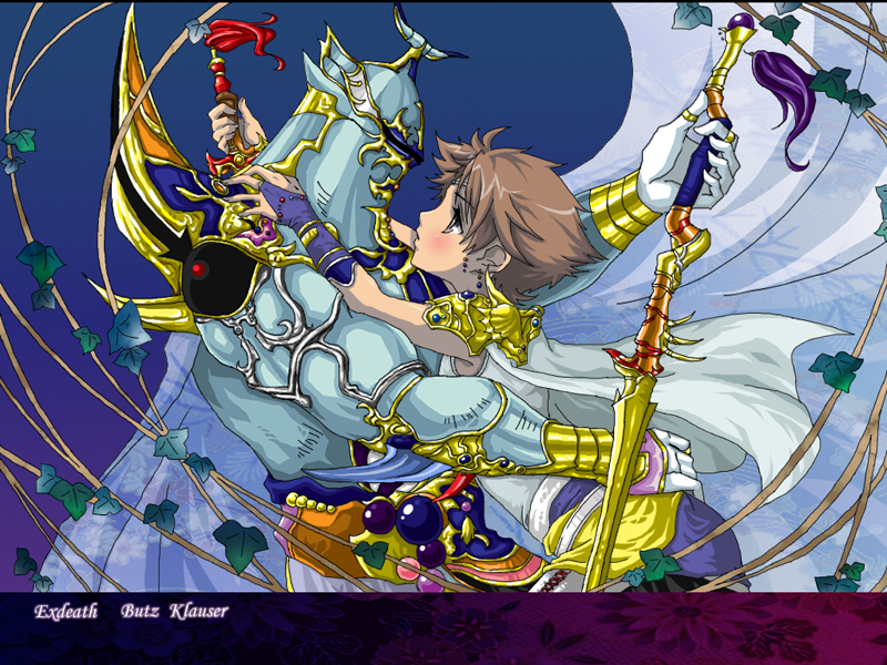 bartz klauser and exdeath (final fantasy and 2 more) drawn by nigou_(equal1014)
