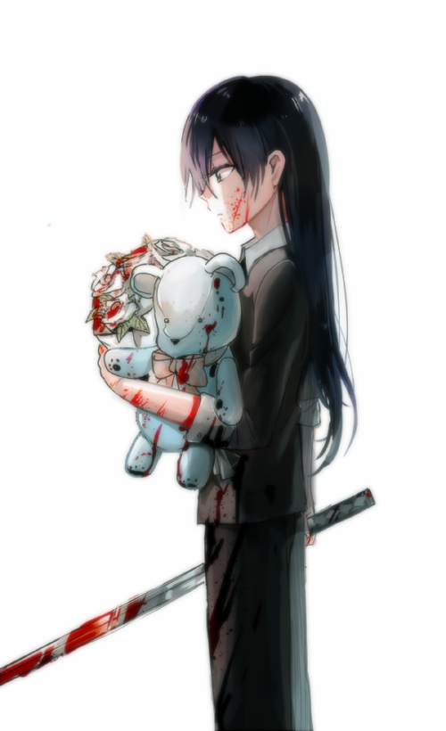 sonoda umi (love live! and 1 more) drawn by kuma_(bloodycolor)