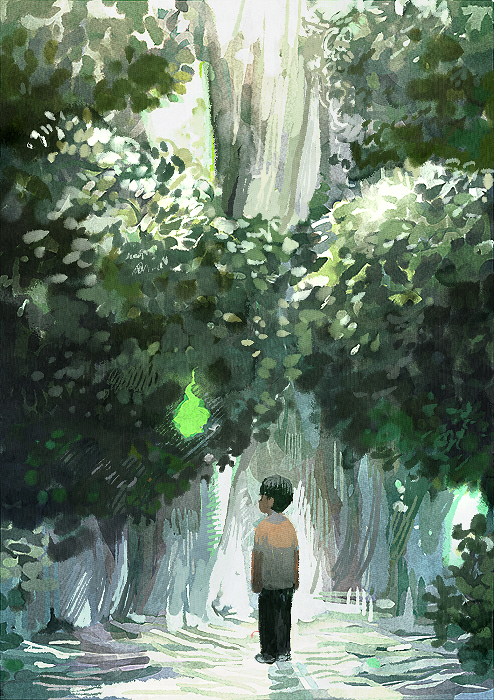 kageyama shigeo and ekubo (mob psycho 100) drawn by aoki_(fumomo)