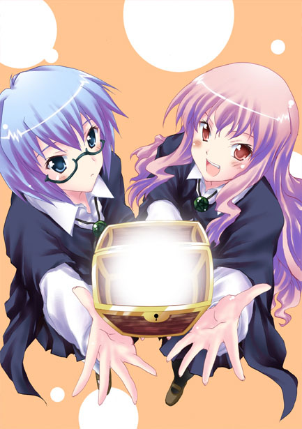 louise francoise le blanc de la valliere and tabitha (zero no tsukaima)