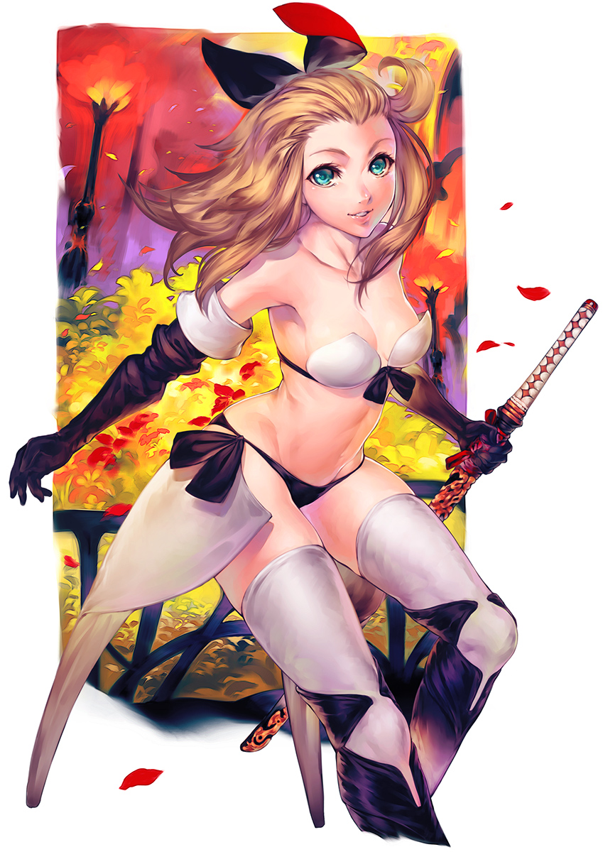 edea lee (bravely default and 1 more) drawn by simosi