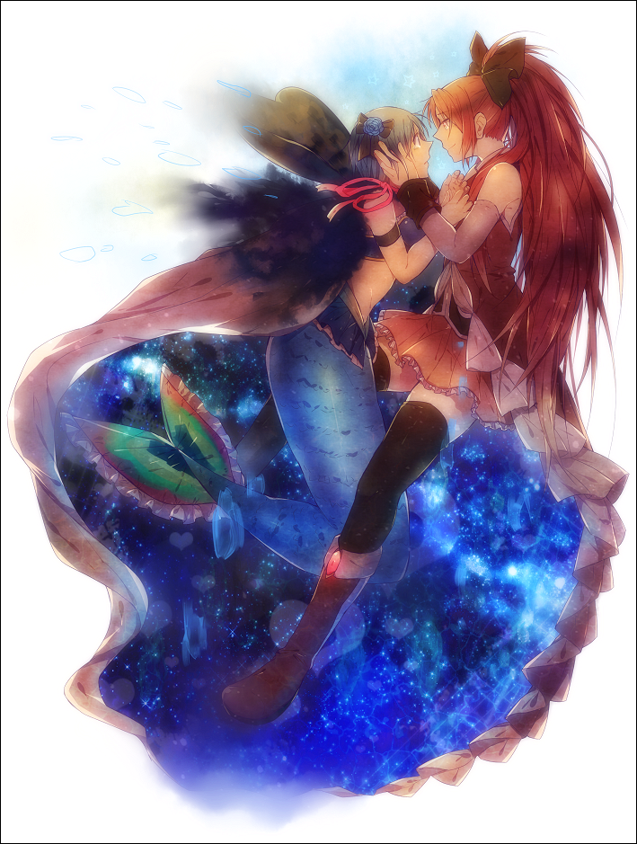 miki sayaka, sakura kyoko, and oktavia von seckendorff (mahou shoujo madoka magica) drawn by mika_(1020mk)