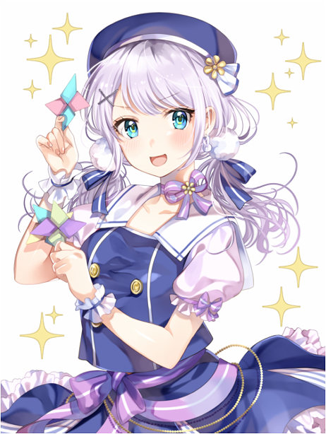 kafuu chino and wakamiya eve (bang dream! and 1 more) drawn by ito22oji