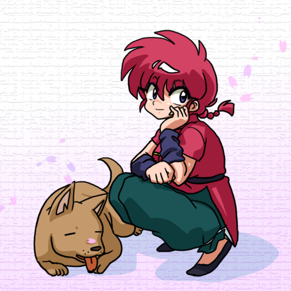 ranma-chan (ranma 1/2) drawn by wanta_(futoshi)