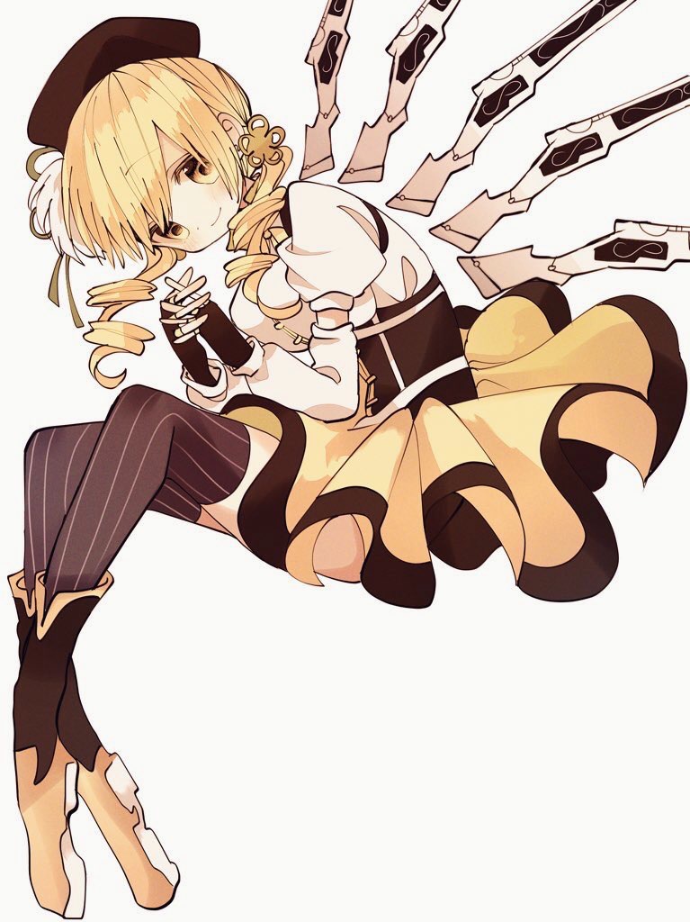 tomoe mami (mahou shoujo madoka magica) drawn by kono_yo_no_inga_wo_hazureta_mono