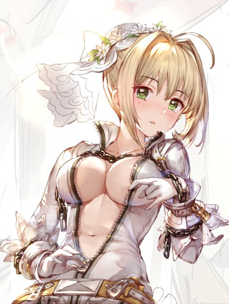 nero claudius (fate and 2 more) drawn by 77gl