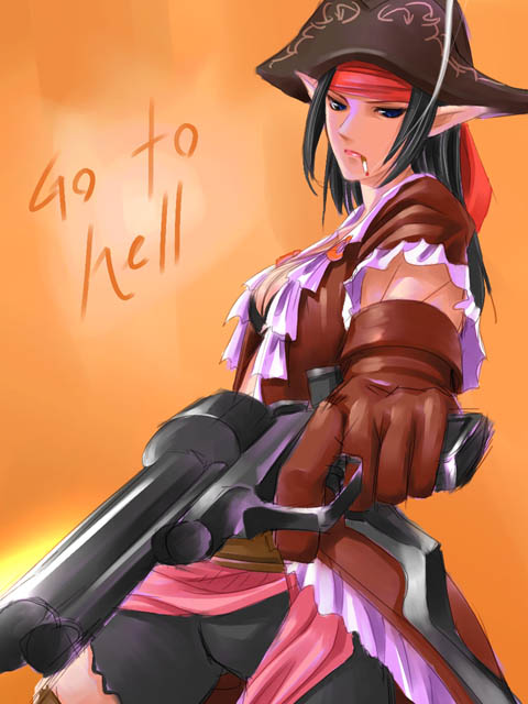 adventurer and corsair (final fantasy and 1 more) drawn by tori_(torinchi)