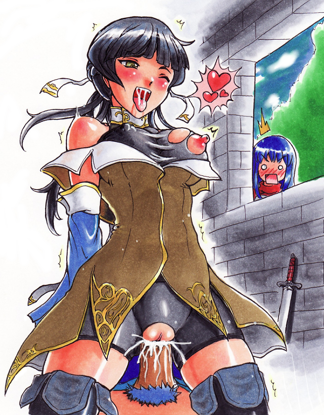 marth, caeda, and athena (fire emblem and 1 more) drawn by matanonki