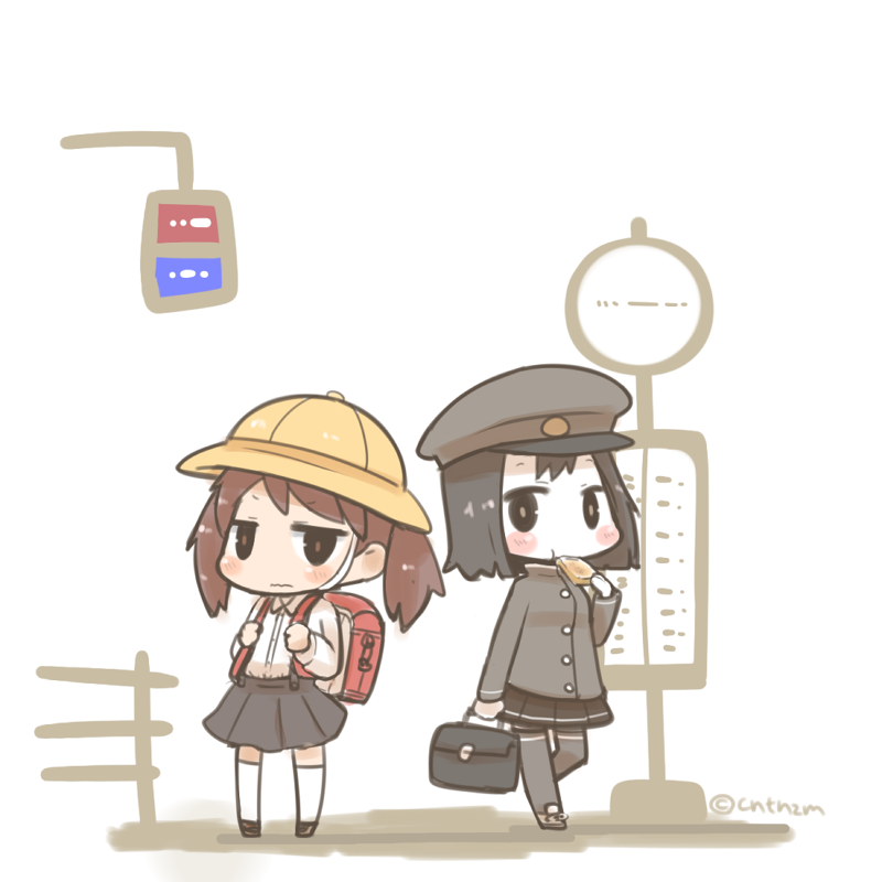 ryuujou, akitsu maru, and akitsu maru kai (kantai collection) drawn by inishie