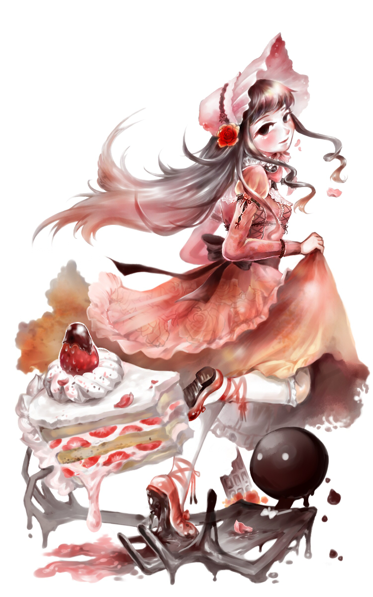alice and deemo (deemo and 1 more) drawn by vesta_(delaurant02)
