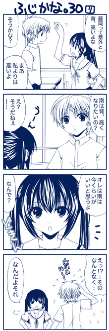 minami kana and fujioka (minami-ke) drawn by yuubararin