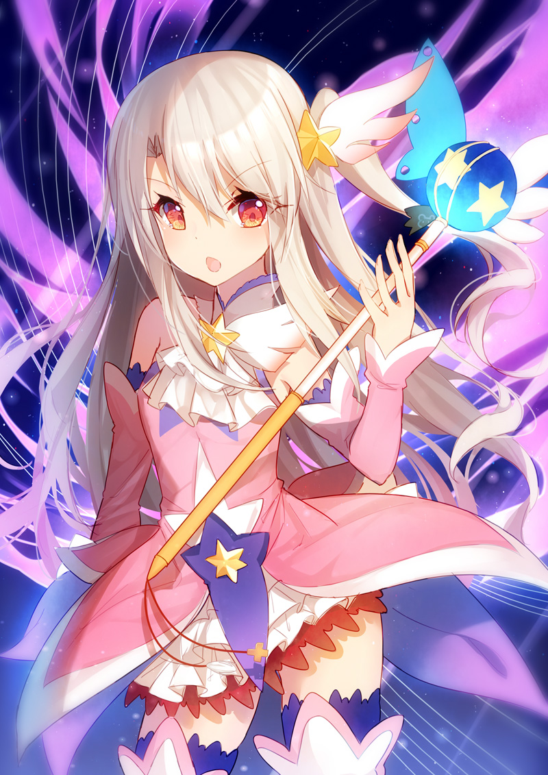 illyasviel von einzbern and prisma illya (fate and 1 more) drawn by bison_cangshu